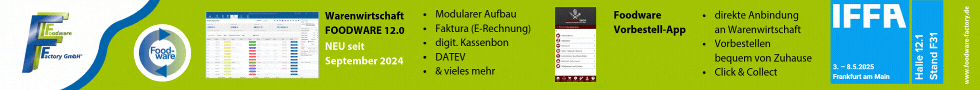 Foodware auf der IFFA Frankfurt 2025